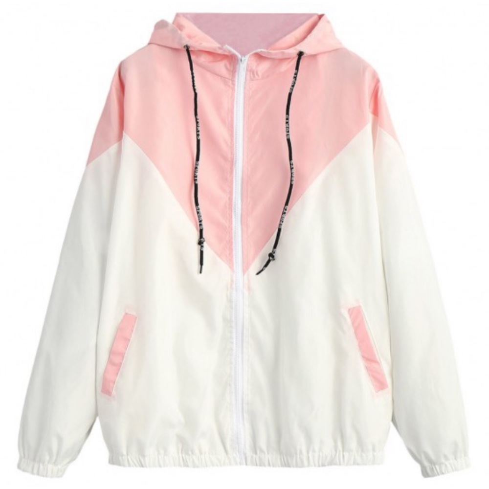 Two tone windbreaker